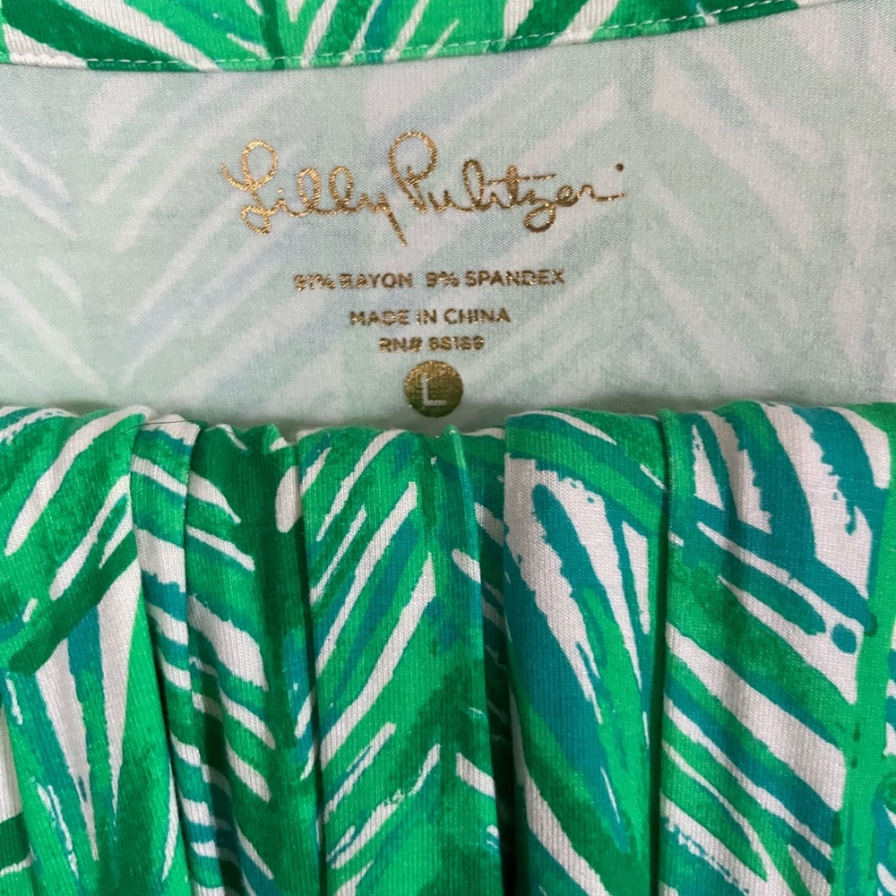 Lilly Pulitzer Ruari Wrap Crop Top and Skirt - Picture 2 of 5